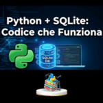 SQLite e Python: Guida Pratica con 3 Esercizi Reali per Gestire Database, Query e Transazioni integrare SQLite in Python