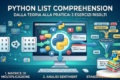 List Comprehension in Python: 3 Esercizi Pratici (Matrici, Dizionari e Dati)