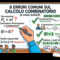 Calcolo Combinatorio: Gli 8 Errori Più Comuni (e le Formule per Evitarli)