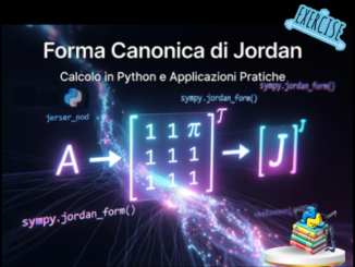 Blocchi di Jordan - la struttura nascosta dei sistemi lineari