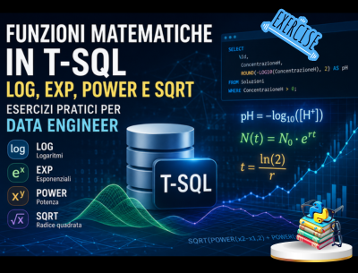 Esercizi pratici sulle funzioni matematiche in T-SQL