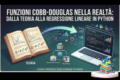 Funzione Cobb-Douglas nella Realtà: Dalla Teoria alla Regressione Lineare in Python