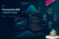 Pricing ibrido B2B con Python: simulare churn, GTV e profitto con Monte Carlo