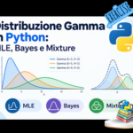Distribuzione Gamma in Python: MLE, Bayes e mixture con 3 esercizi svolti Distribuzione Gamma in pratica